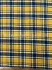 Tela Cepillada Tintada en Hilo de Otoño e Invierno en Stock, Tela a Cuadros de Moda para Camisas y Ropa de Hombre y Mujer
