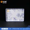 Serie de Clúster Azul y Blanco Wuhe Vajilla de Melamina Material de Grado Alimenticio Plato Comercial Cuchara para Arroz Cuchara para Sopa Base Aislante Plato para Frutas