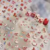 Pegatinas para Uñas Repujadas Tomoni, Nuevas y Populares Pegatinas para Uñas Estilo Chino, Pegatinas Festivas de Caballitos, Materiales Decorativos