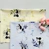 Panda impertinente comer algodão de bambu 60 tecido de injeção direta digital de alta densidade tecido impresso vestido de tecido feminino
