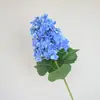 Toque hidratante flor de hortênsia pagoda simulação flor cola macia flor artificial fileira de flores de casamento decoração flor hotel arranjo de flores de casamento atacado
