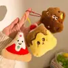 Acompañamiento de Eventos Pequeños Regalos al por Mayor Puestos Callejeros Lindo Peluche de Comida Muñeco Colgante Decoración Muñeco Mochila Bolsa Llavero