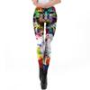 Amazon Transfronteiriço 2024 Europeu e Americano Novo Leggings Tigre Stretch Estampa Digital 3D para Mulheres Kdk2130
