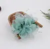 2025 Flor de Seda Xiyin Flor Artificial Hebilla de Cabeza para Ropa Color de Exportación Europeo y Americano Versátil Broche Completo Douyin 1232