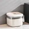 Caja de Almacenamiento de Granos, Contenedor de Arroz, Frasco Sellado de Grado Alimenticio para el Hogar, Contenedor de Arroz Transparente, Contenedor de Granos a Prueba de Insectos y Humedad, Caja de Arroz