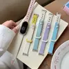 Nuevo de Fábrica al por Mayor Adecuado para Pulsera Xiaomi 10/9/8 Representativo con Huella de Pata de Gato Xiaomi Combinación de Colores Correa de Cuero