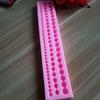 Herramientas para hornear DIY grandes, medianas y pequeñas molde de silicona de cadena de perlas de 3 días herramientas para decoración de pasteles