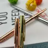 Atacado de fábrica pequena Gao Shi caneta esferográfica toda em metal caneta de brinde para hotel caneta publicitária estoque direto fornecimento direto logotipo imprimível