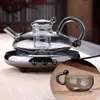 Tetera Nueva, Olla Cola de Rata, Olla de Vidrio de Alto Borosilicato Resistente al Calor, Olla Saludable, Hervidor de Agua, Cafetera Térmica para el Hogar