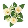 Adornos de Flores Artificiales Transfronterizos Paquete de Materiales DIY Decoración de Mesa de Comedor Candelabro Decoración del Hogar Regalo del Día de la Madre San Valentín