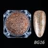 Suministro transfronterizo de purpurina para uñas, 22 platino, polvo mixto brillante, bricolaje, decoración de uñas, lentejuelas, joyería, uñas