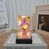 Ramo de Rosas Artificiales Flor Eterna, Regalo de San Valentín, Regalo de Cumpleaños, Adorno de Decoración para el Hogar, Venta al por Mayor Transfronteriza