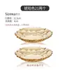 Plato de Frutas de Cristal para Sala de Estar Creativo para el Hogar Dulces Frutas Secas Plato de Frutas Estilo Europeo Cubo Grande para Frutas Servicio de Frutas