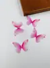 Venda Direta de Fábrica de Materiais de Decoração Super Feéricos de Tule de Camada Dupla 3D Borboleta DIY Maquiagem Facial Arte de Unhas