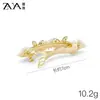 Pinza para el Cabello de Mariposa de Cristal de Lujo de Fábrica de Yiwu con Pinza de Resorte Elegante de Gama Alta Exquisita Estilo Ins para Mujer