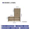 Gabinete Modular Usado Aparador de Acero Inoxidable Fábrica Ins Gabinete de TV Minimalista Moderno Arcón