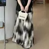 Camisa Tie-dye 300 conjunto de moda plus size feminino roupa modeladora manga curta calça pantalona saia para mulheres plus size, estilo solto e retrô