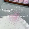 Arte de uñas aurora rosa transparente de hielo circón rosa nuevo súper brillante base translúcida coñac rosa rosa accesorios de mini diamantes de imitación de fondo plano diamantes de imitación al por mayor