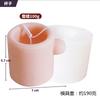 Juego de Tazas Ins Estilo Coreano Molde de Silicona Lazos Lindos Decoración de Pastel de Oso Molde para Hacer Velas de Aromaterapia