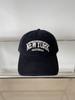 Corea del Sur NUEVA YORK Letra Bordada Gorra Combinable Cuatro Estaciones Sombrilla Deportes Pareja Gorra de Béisbol Estudiante