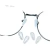 Almohadillas nasales de silicona súper suaves y cómodas, antideslizantes, armazones sin marcas, almohadillas nasales, airbags, accesorios para gafas, accesorios de almohadillas nasales de aire