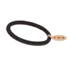Diadema de Pelo Estilo Nuevo, Adhesivo sin Costuras, Cuerda Elástica Alta para el Cabello, Goma Elástica Alta para Coleta de Mujer, Diadema Negra Simple y Versátil