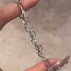 Popular Exquisito y de Alta Gama Mini Pulsera de Diamantes en Forma de Diamante Joyería de Mano de Alta Gama Envío Directo