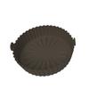 Amazon tapete de silicona para freidora de aire redondo silicona de grado alimenticio revestimiento aislante silicona molde para hornear 6 pulgadas 8 pulgadas