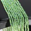 Cuentas de Cristal de Vidrio Planas Brillantes de 4/6/8 mm para Joyería DIY Cuentas Sueltas de Cristal Collar Pulsera