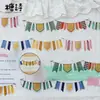 Fita PET Poesia de Açúcar Bandeira de Puxar Série Coleção Pequena Fita Estilo Estético Fofo Adesiva