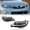 Adecuado para Camry 2012-2014 Ensamblaje de Faros Modificación Lente LED Luces Diurnas Luces de Giro