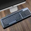 Teclado mecânico de mesa universal capa protetora à prova de poeira com filme protetor côncavo-convexo almofada manga protetora filme plano
