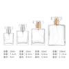 Botella de Perfume de Vidrio de 30ml Botella de Muestra de Perfume Cosmético de 50ml con Atomizador Mismo Estilo de Marca Grande Personalización de Botella de Perfume