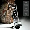 Trofeos de cristal personalizados, nuevas medallas metálicas de alta gama y premios de resina para eventos de empresa, con grabado creativo para empleados destacados