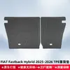 Adequado para Fiat Fastback 2025-2026 Híbrido Tapetes de Chão e Porta-Malas 3D para Todas as Condições Climáticas TPE