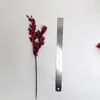 Tenedor de Fruta Roja Simulación Frijol de Acacia Fruta de la Fortuna Fruta de Acebo Simulación Fruta de la Fortuna Decoración del Hogar Fruta Roja Navideña