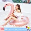 Flotador para Adultos, Para Tomar Fotos de Celebridades de Internet, Flamenco para Niños, Caballo de Princesa, Antivuelco, Equipo de Natación para Principiantes