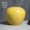 Ornamento de Vaso de Cerâmica Jingdezhen Arranjo de Flores para Sala de Estar Novo Estilo Chinês Decoração de Entrada Recipiente para Flores Jarra de Grés Retrô Atacado