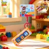 Chaveiro Original Série 3 Toy Story Botão de Grade Criativo Alívio de Estresse Brinquedo de Apertar o Dedo Pingente de Mochila