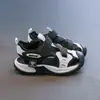 Sandalias Nezha para Niños Nuevas de Verano para Niños con Punta Cerrada de Malla Deportivas para Playa Sandalias de Velcro Antideslizantes para Niños