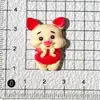 Parches de dibujos animados de Winnie the Pooh y Piglet para Crocs, botellas de agua, pegamento en crema, fundas de teléfono, colgantes y accesorios de resina