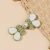 Hebilla de Cheongsam Tejida a Mano de Dos Colores Corazón de Melocotón Pipa Mariposa Botón Traje Tang Dinastía Han Nueva Hebilla Decorativa Chinoiserie