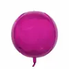 Globo de papel de aluminio tridimensional 4D fiesta de cumpleaños boda diseño tela escaparate decoración color sólido nacional