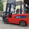 Carretilla Elevadora Eléctrica Pequeña para Montar de Comercio Exterior, Vehículo Pequeño de Equilibrio Hidráulico de Impulso para Manejo Logístico de Nueva Energía