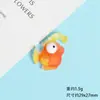 Desenho Animado Fosco Tema Oceano Peixe-Palhaço e Caranguejo Cola Creme DIY Capa de Celular e Aplique para Sapato Pequenos Acessórios de Resina