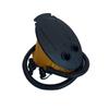 Bomba de aire para cama de aire al aire libre para el hogar, bomba de aire para pie de canoa con anillo de natación, bomba de aire inflable, bomba de pie universal