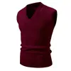 Comercio exterior transfronterizo 2026 nuevo modelo suéter de punto para hombre moda casual chaleco cálido Venta rápida de Amazon