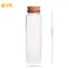 Suministro botella de vidrio para té perfumado de 37 mm de diámetro Botella de corcho de alto borosilicato botella de bayoneta fondo plano botella cápsula de los deseos engrosada