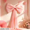 Decoração de Quarto de Casamento Sala de Estar de Casa Nova Decoração Pendurada com Laço de Casamento Cenário de Casamento Chinês Montagem de Atmosfera Suprimentos de Casamento