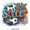 Estampa de Padrão de Futebol da Copa do Mundo Transfronteiriça Transferência Térmica, Adesivos de Estampagem Térmica, Imagens de Transferência Térmica, Etiquetas Térmicas para Roupas, Serigrafia de Logo, Para Passar a Ferro
